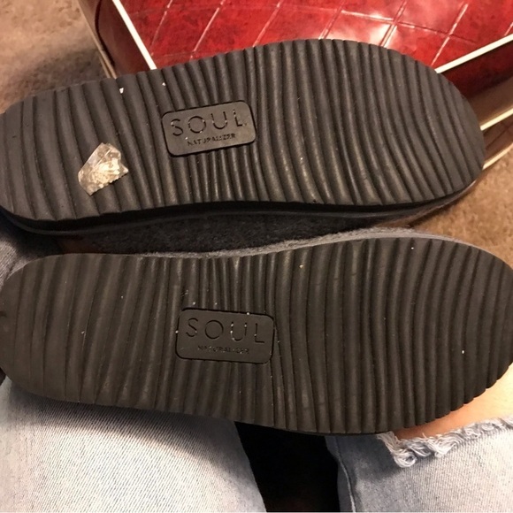 Women's Soul Naturalizer Amelia Comfort Slip-on Mule Grey Wool Size 6.5M - Picture 6 of 8